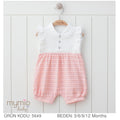 Pink & White Baby Romper