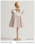 Blush Pink Lace Collar Dress